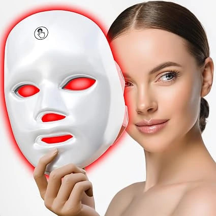 7-in-1 Color Red Light Therapy Facial Musk